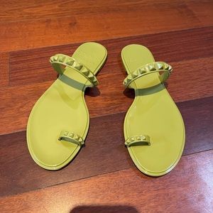 Carmen Sol - Maria flat sandal in olive